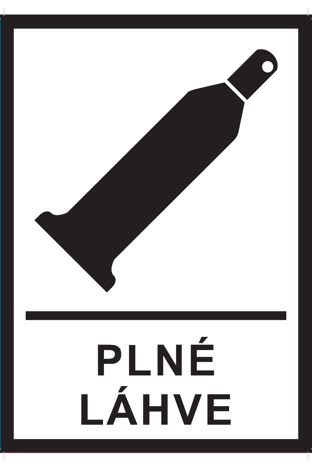 Plné láhve