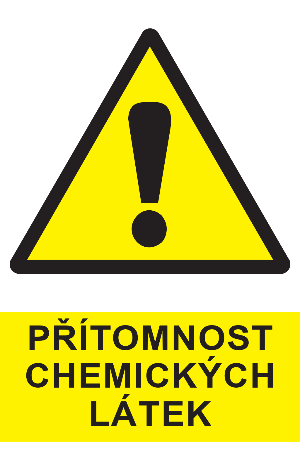 Přítomnost chemických látek