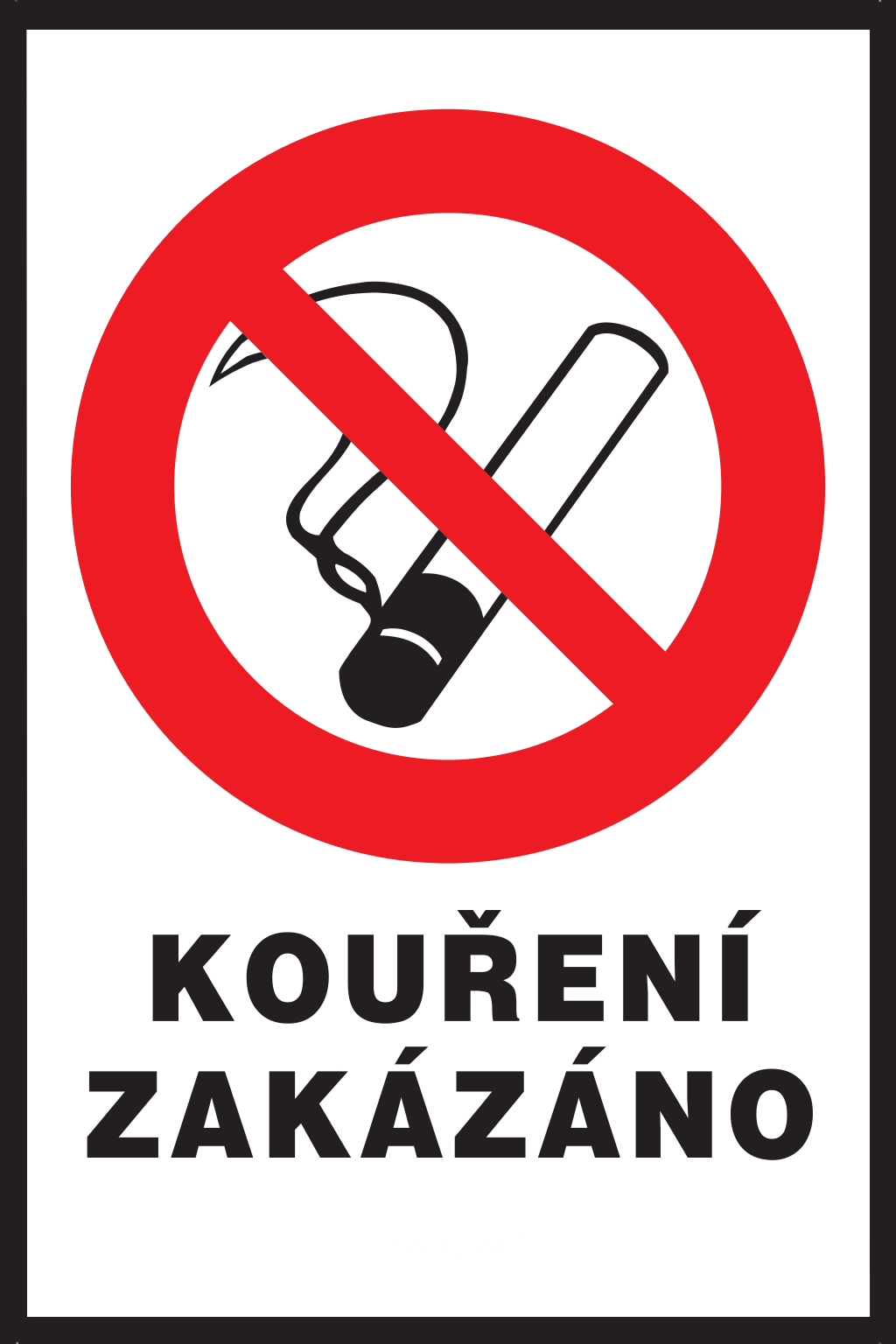 Kouření zakázáno