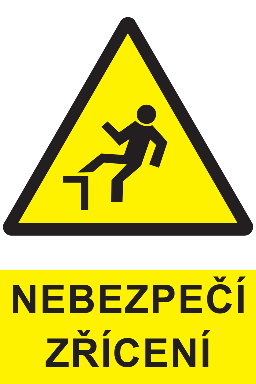 Nebezpečí zřícení