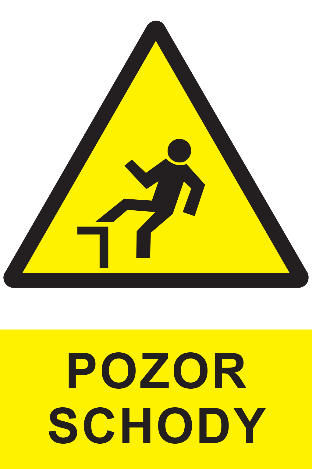 Pozor schody