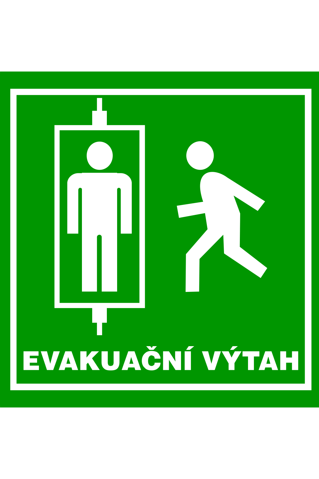 Evakuační výtah
