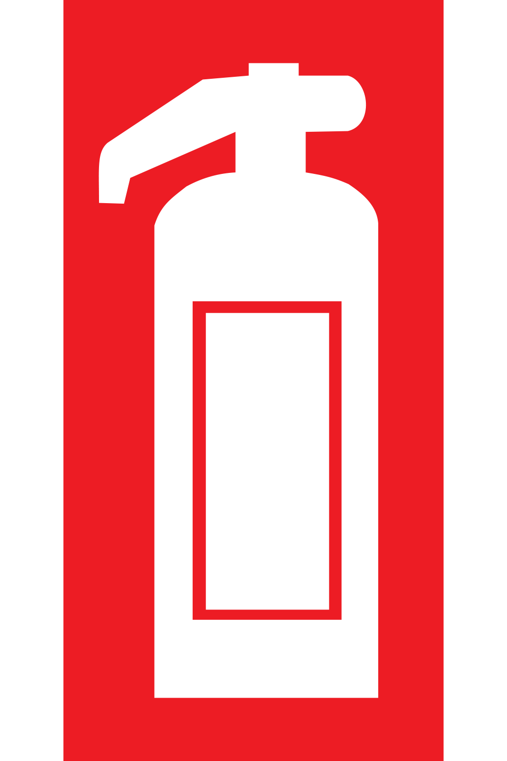 Hasící přístroj - symbol