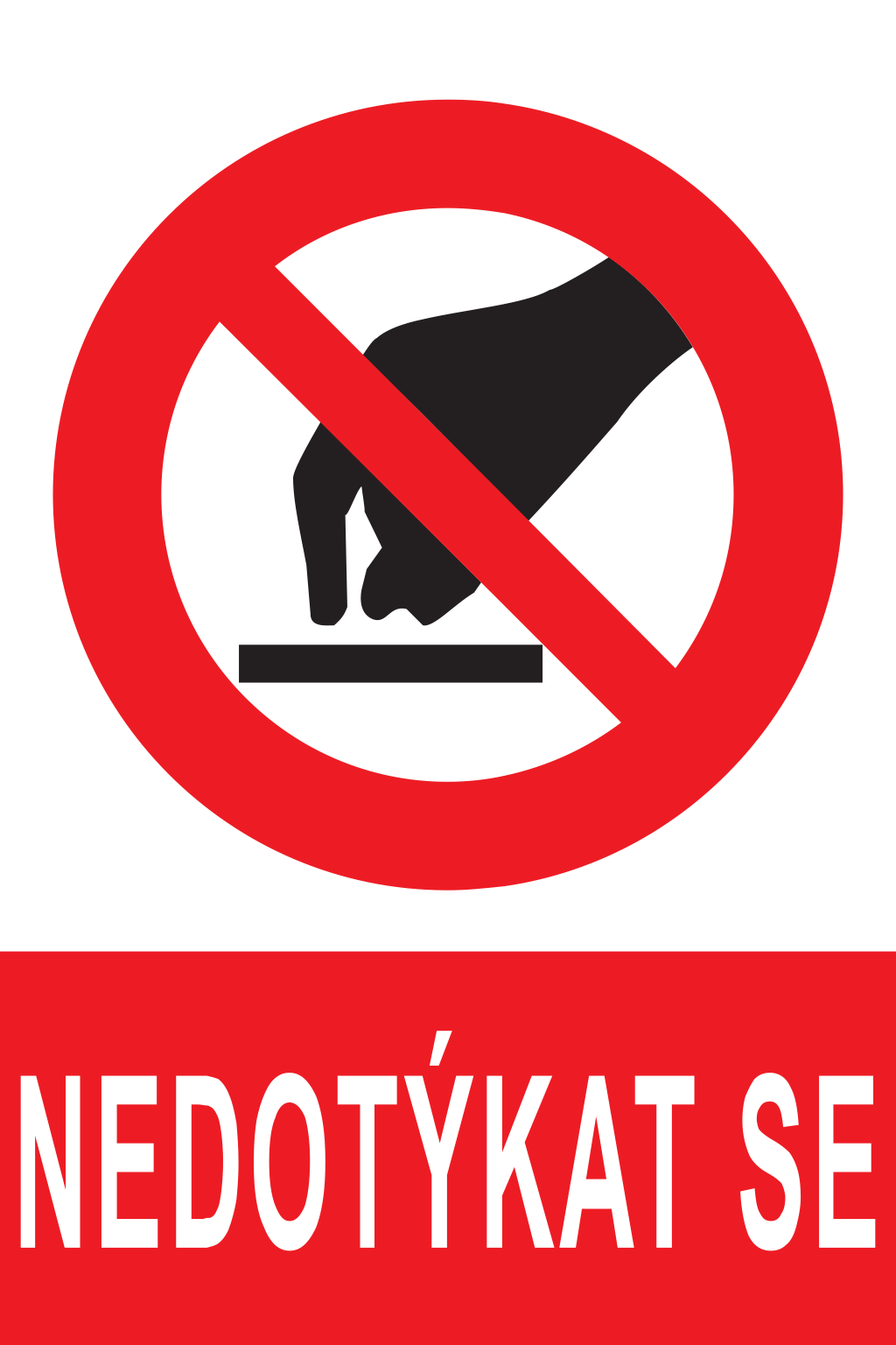 Nedotýkat se