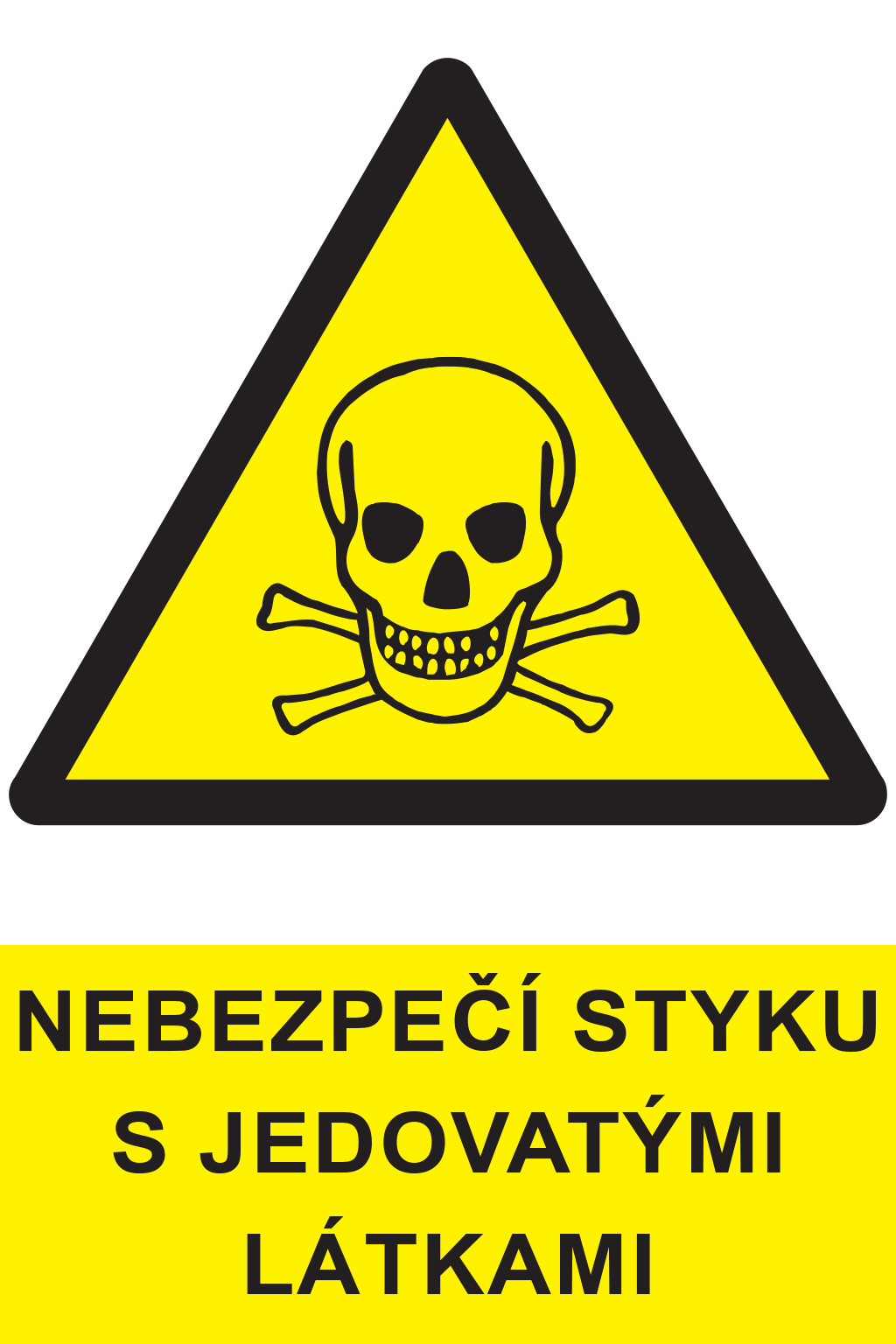 Nebezpečí styku s jedovatými látkami