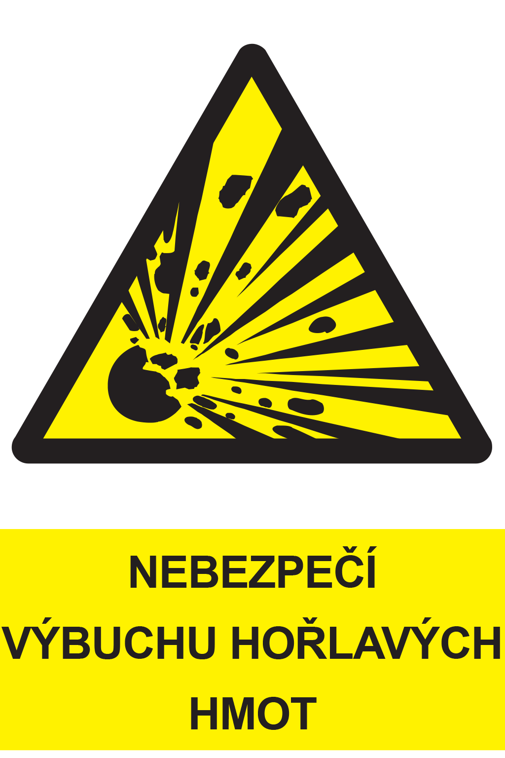 Nebezpečí výbuchu hořlavých hmot