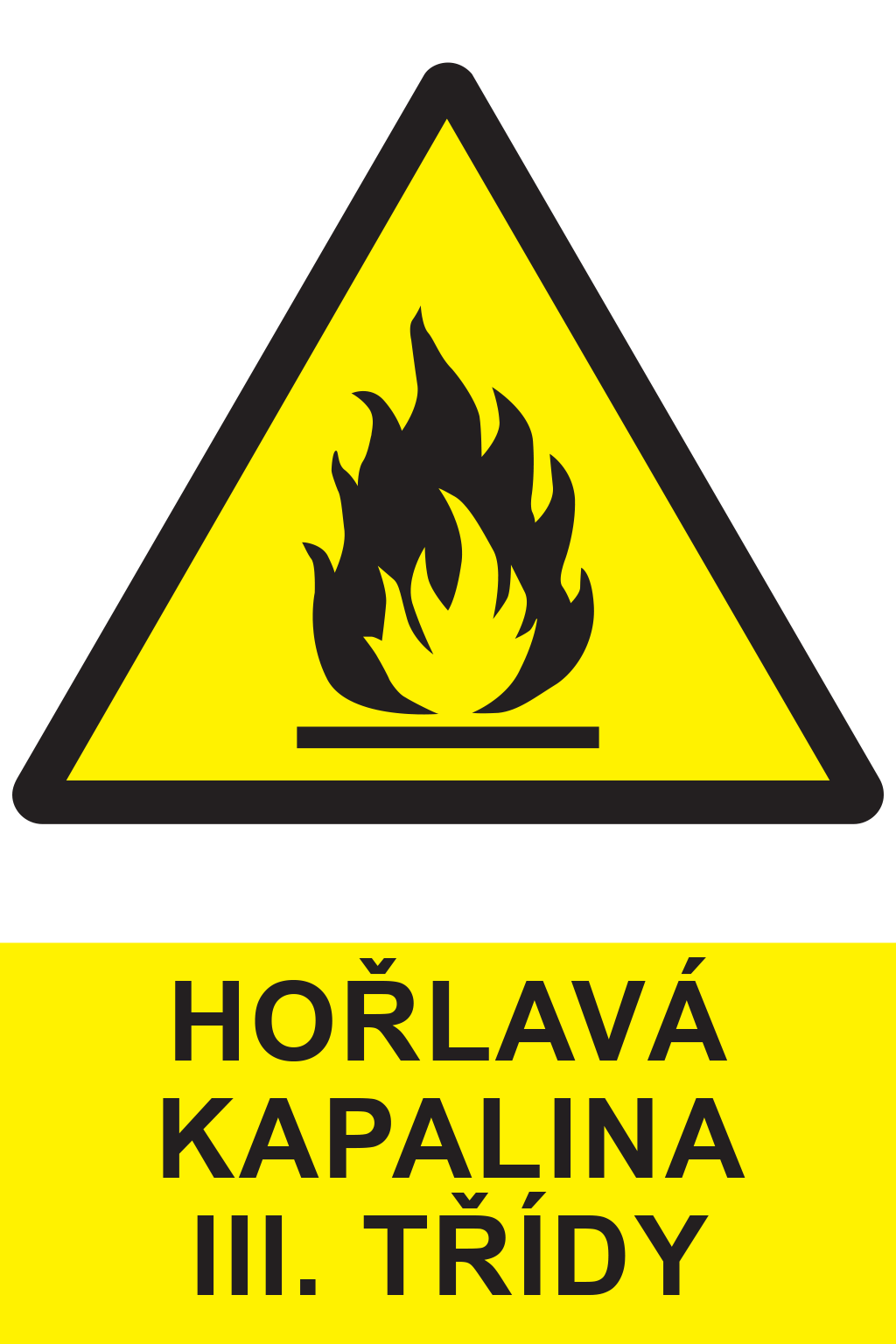 Hořlavá kapalina III. Třídy