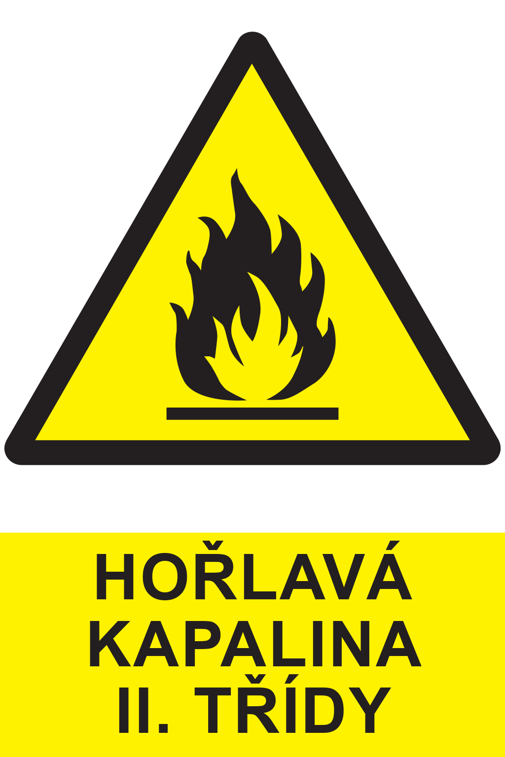 Hořlavá kapalina II. Třídy