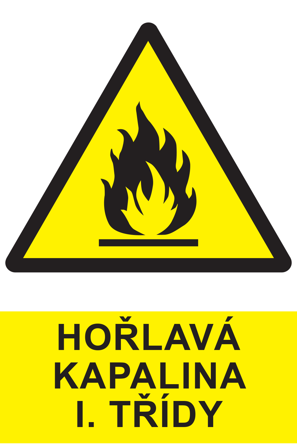 Hořlavá kapalina I. Třídy