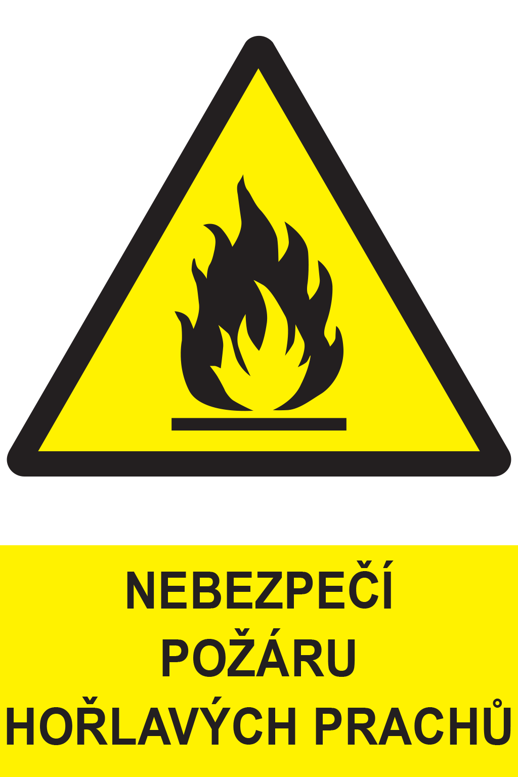 Nebezpečí požáru hořlavých prachů