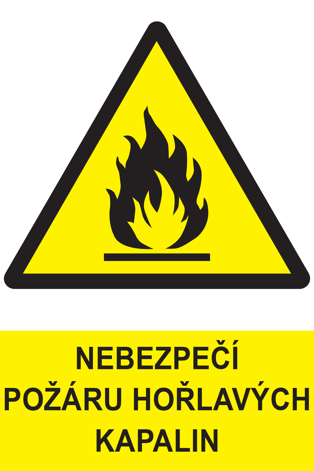 Nebezpečí požáru hořlavých kapalin