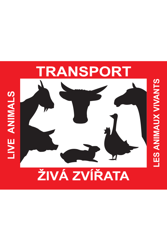 Tabulka pro přepravu zvířat