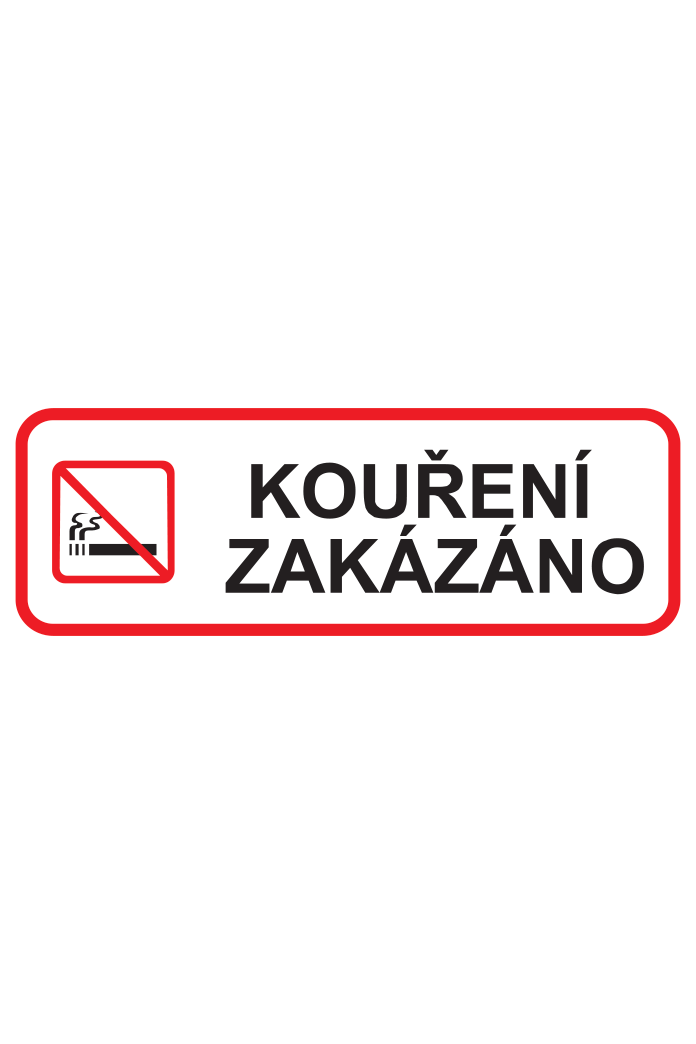 Kouření zakázáno