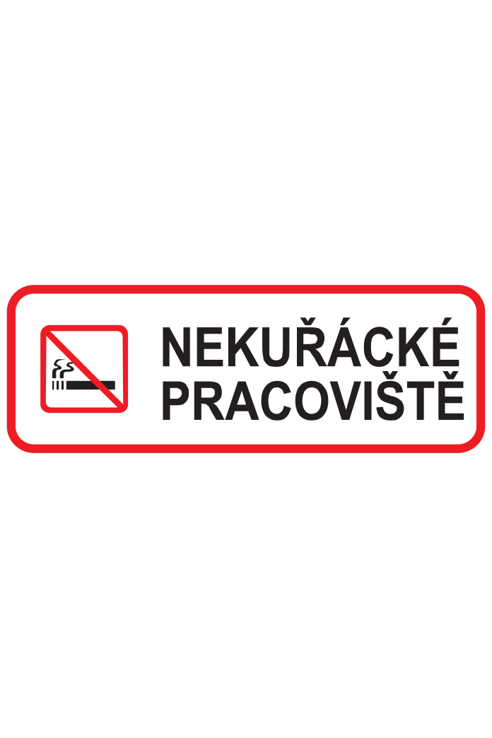 Nekuřácké pracoviště