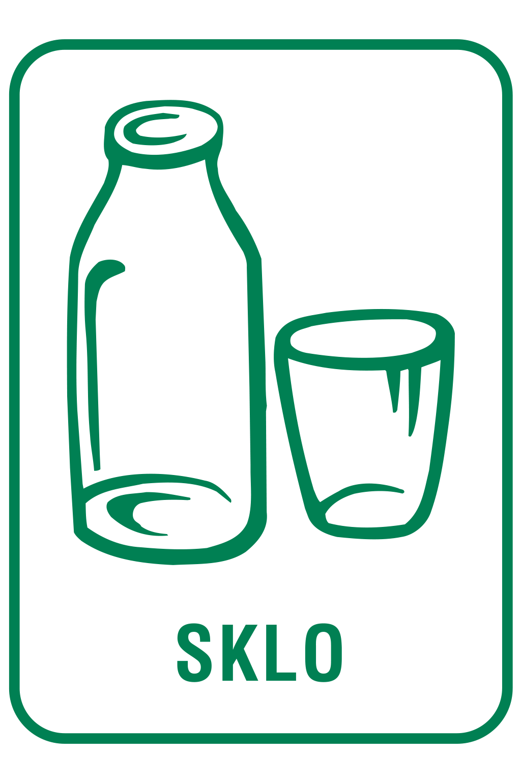 Sklo