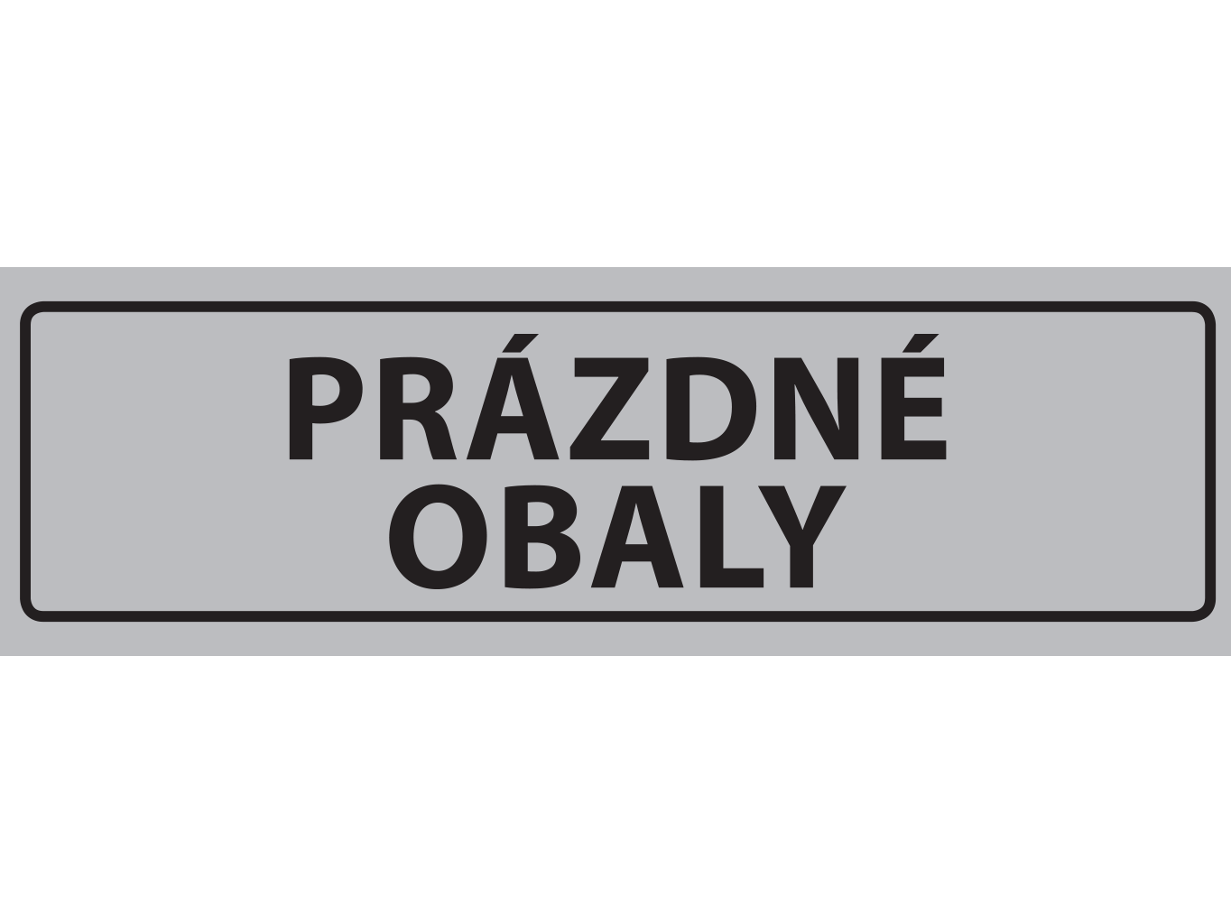 Prázdné obaly - s laminací