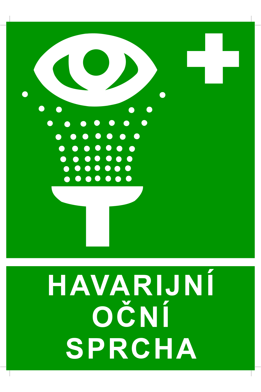 Havarijní oční sprcha