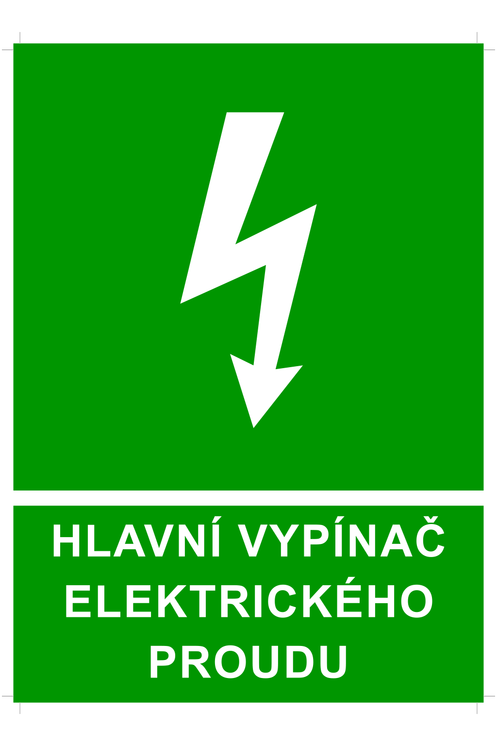 Hlavní vypínač elektrického proudu