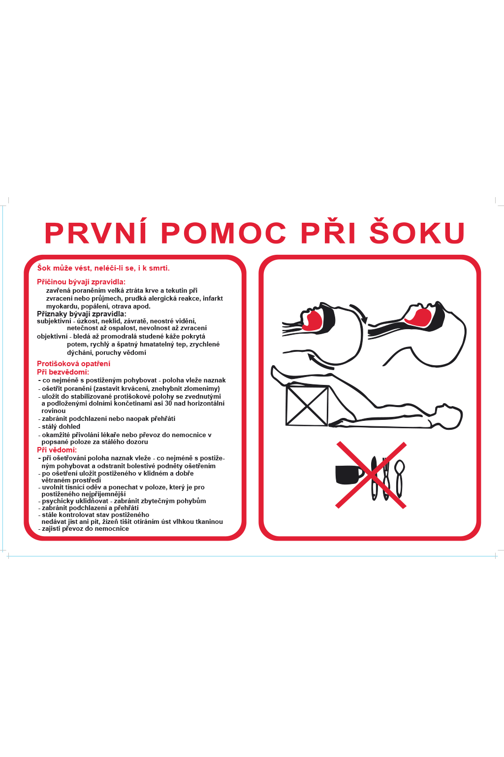 První pomoc při šoku