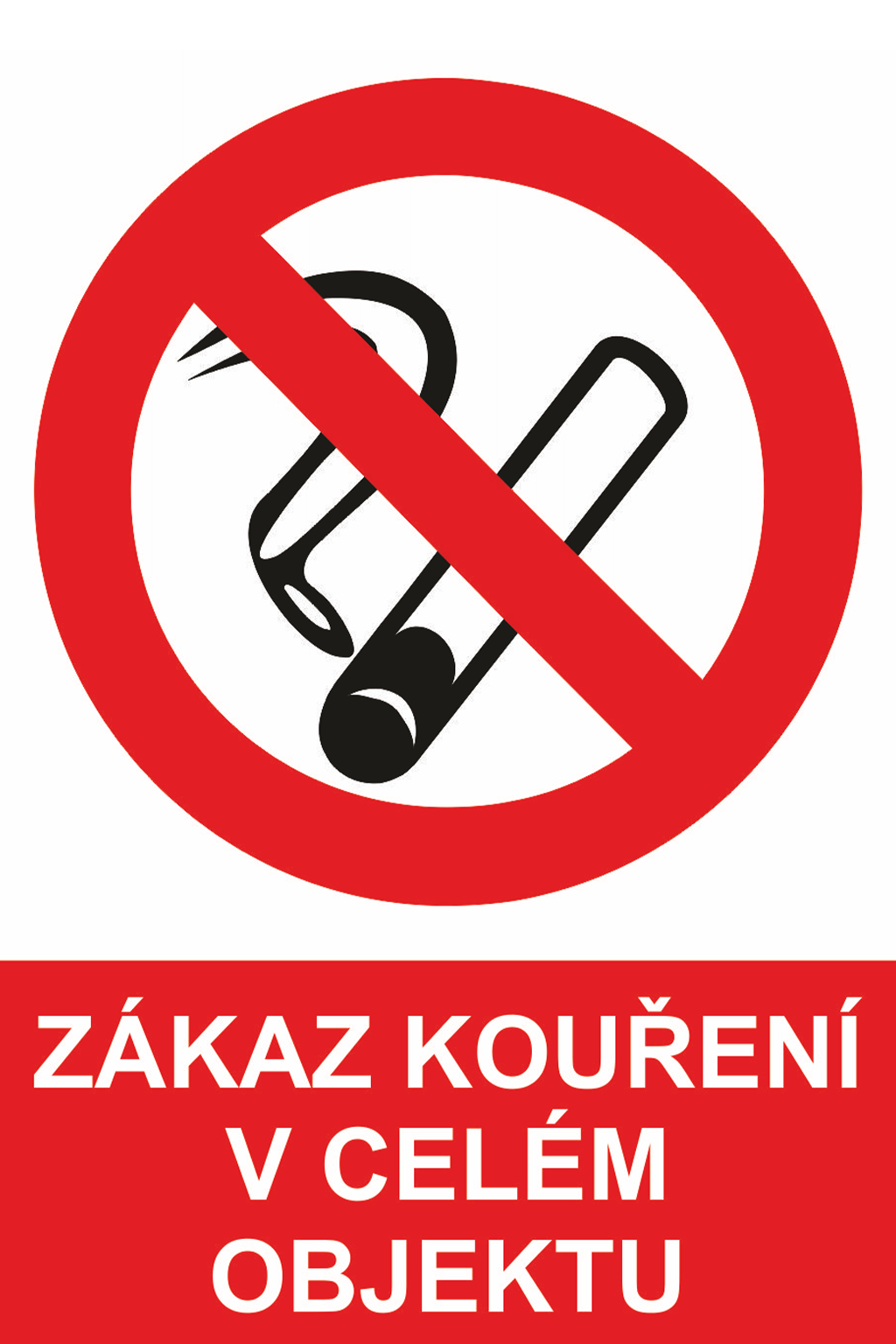 Zákaz kouření v celém areálu
