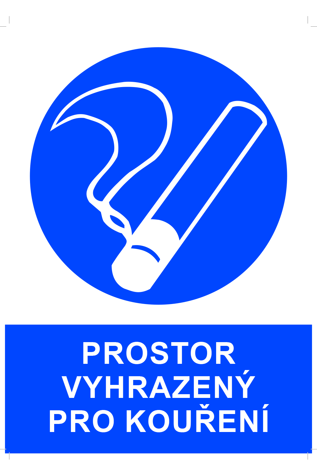 Prostor vyhrazený pro kouření