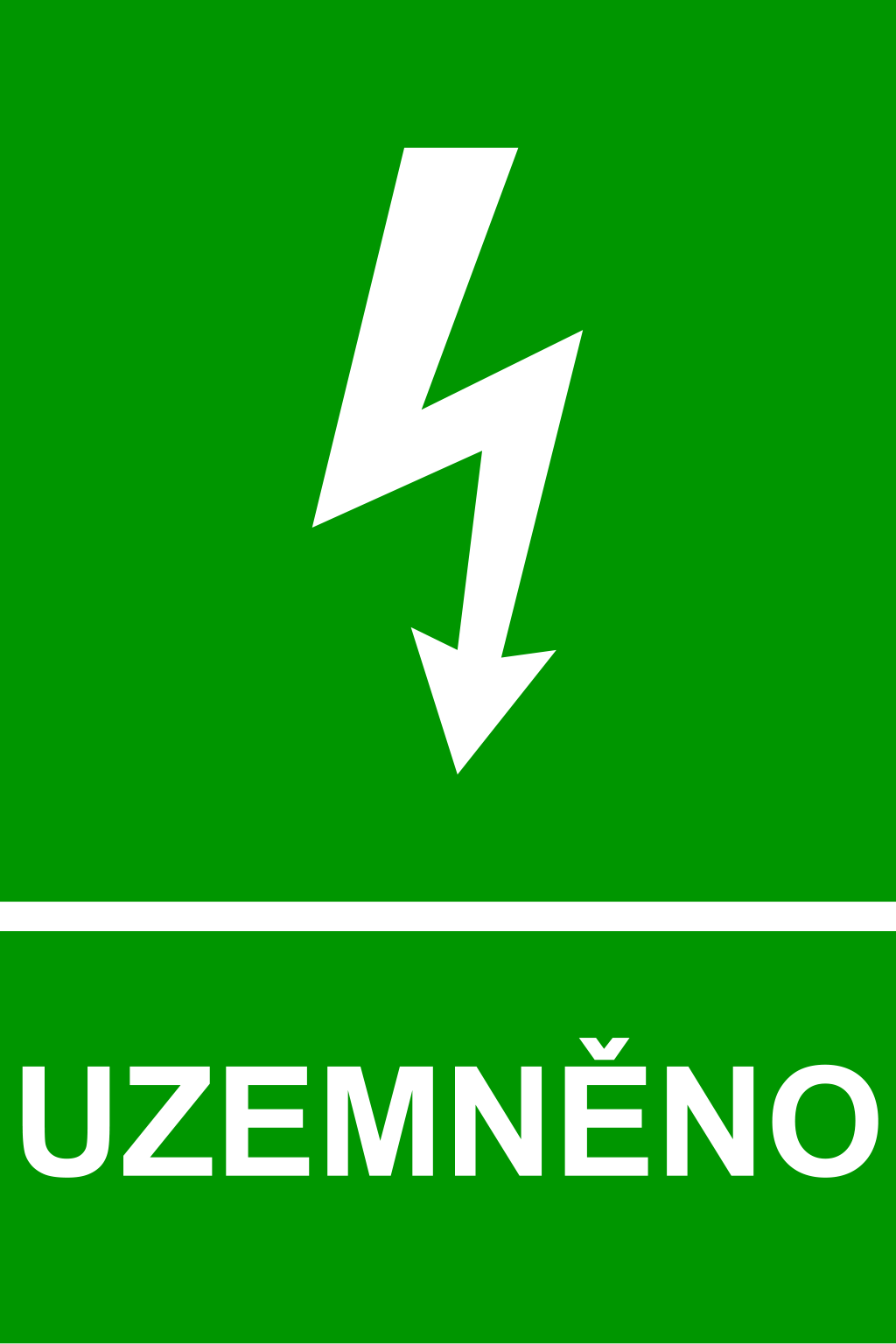 Uzemněno